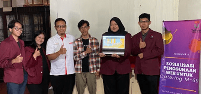 PEMBUATAN WEBSITE KATERING M-69 FOODS